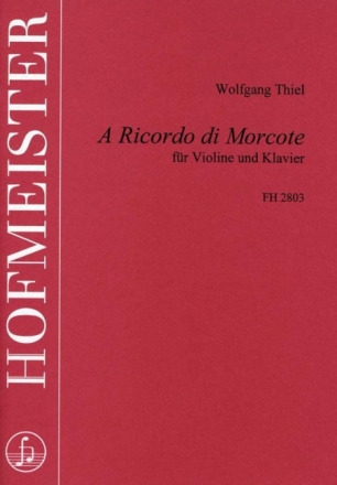 A Ricordo di Morcote f�r Violine und Klavier