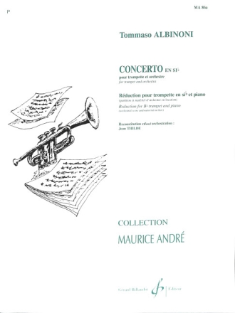 Concerto si bemol majeur pour trompette et piano ou orgue