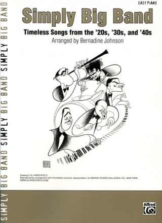 Simply Big Band: for easy piano (with text)