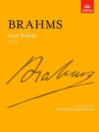 4 Balladen op.10 f�r Klavier