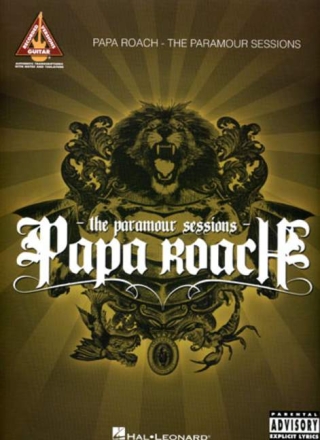 Papap Roach: The Paramount Sessions songbook vocal/guitar/tab recorded versions