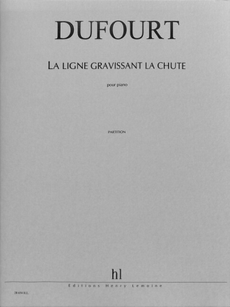 La Ligne gravissant la chute pour piano