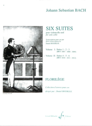 6 suites vol.2 (nos.4-6) pour cor