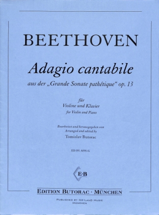 Adagio cantabile aus op.13 f�r Violine und Klavier