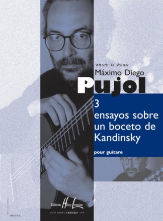 3 Ensayos sobre un boceto de Kandinsky pour guitare