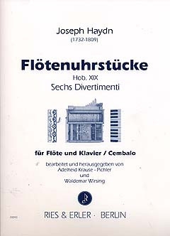 Fl�tenuhrst�cke Hob.XIX f�r Fl�te und Klavier (Cembalo)