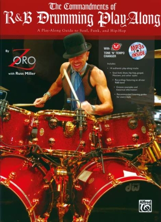 The Commandments of R&B Drumming Playalong (+2 CD's): for drum set