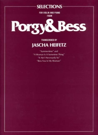 Porgy and Bess for violin and piano