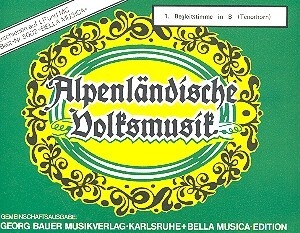 Alpenl�ndische Volksmusik: f�r Blasorchester 1.Begleitstimme in B