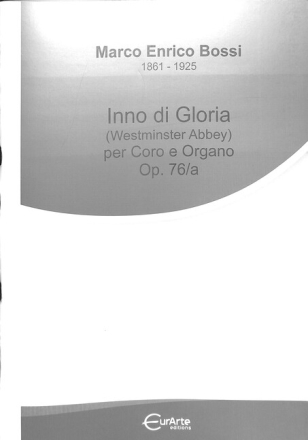 Inno di Gloria op.76a per coro e organo partitura
