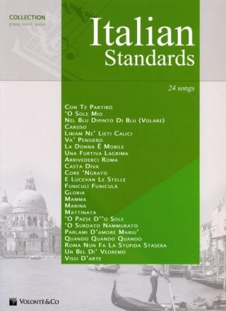 Italian Standards songbook piano/vocal/guitar