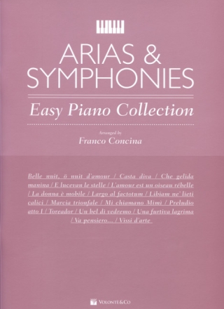 Easy Piano Collection - Arias & Symphonies for piano