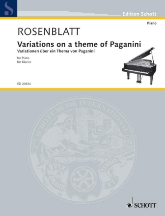 Variationen �ber ein Thema von Paganini f�r Klavier
