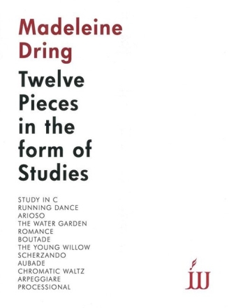 12 Pieces in the Form of Studies for piano archive copy