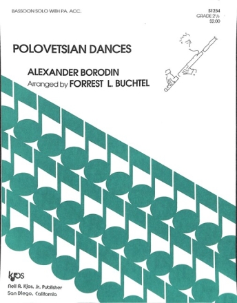 Polowetzer T�nze f�r Fagott und Klavier