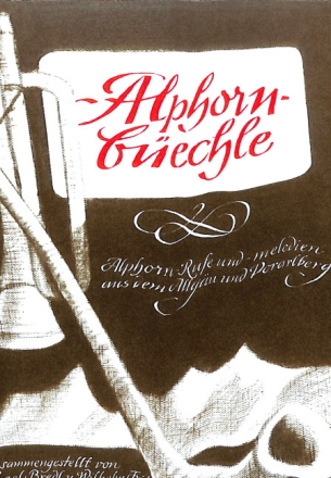 Alphornb�echle f�r 1-4 Alph�rner