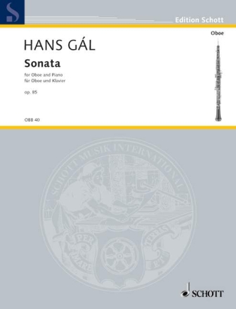Sonate op.85 f�r Oboe und Klavier