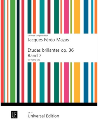 �tudes m�lodiques op.36 Band 2 f�r Violine solo