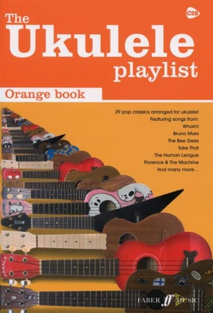 The Ukulele Playlist - Orange Book lyrics/strumming patterns/chords Songbook