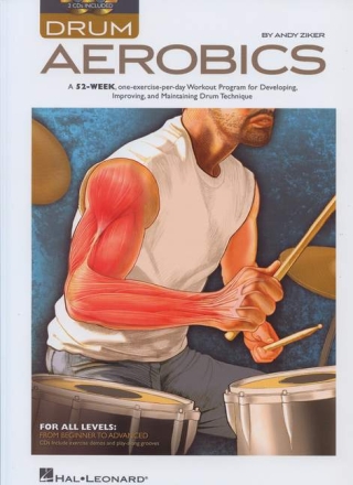 Drum Aerobics (+2 CD's): for drum set