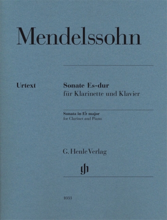Sonate Es-Dur f�r Klarinette und Klavier