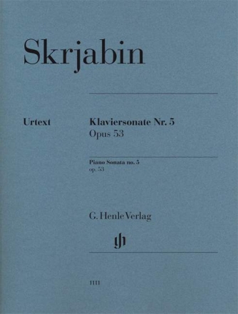 Sonate Nr.5 op.53 f�r Klavier