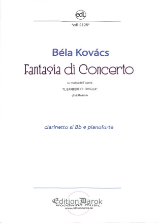 Fantasia di Concerto for clarinet and piano