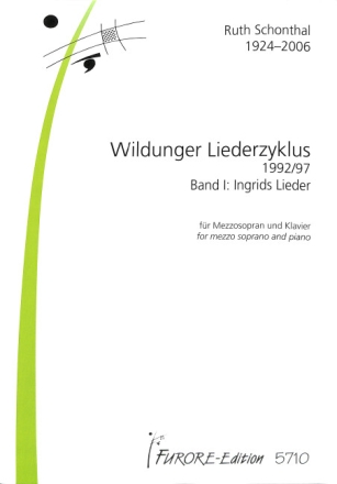 Wildunger Liederzyklus Band 1 f�r Mezzosopran und Klavier