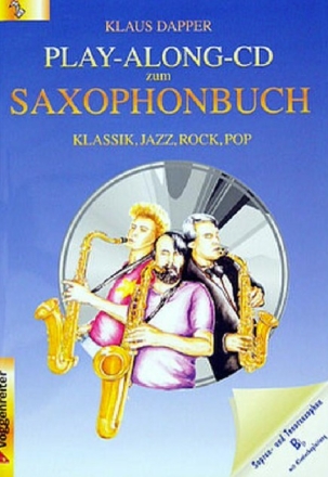 Playalong-CD zum Saxophonbuch
