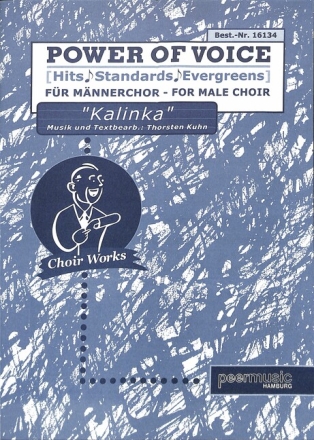 Kalinka f�r M�nnerchor und Klavier ad lib. Partitur