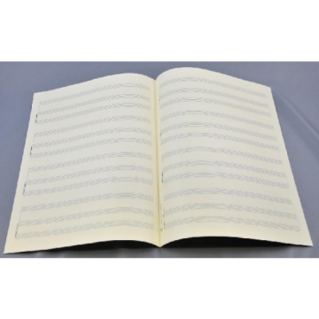 Notenpapier Bach-Format hoch 4x3 Systeme 24x32,5 cm (5 B�gen)