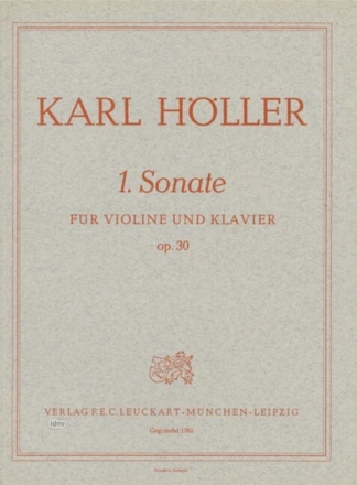 SONATE NR.1 OP.30 f�r Violine und Klavier