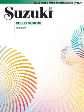 Suzuki Cello School vol.9 cello part and piano accompaniments