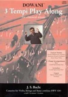 Concerto a-Moll BWV1041 f�r Violine und Streicher 3 Tempi play along