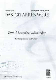 12 deutsche Volklieder f�r Singstimme und Gitarre