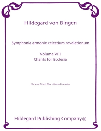 Symphonia armoniae caelestium revelationum vol.8 Chants for ecclesia