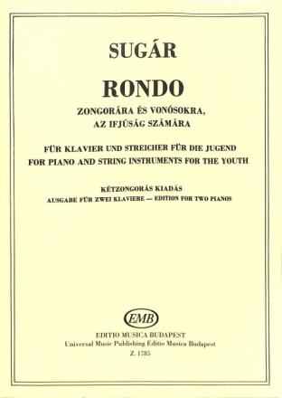 Rondo f�r Klavier und Streicher f�r 2 Klaviere