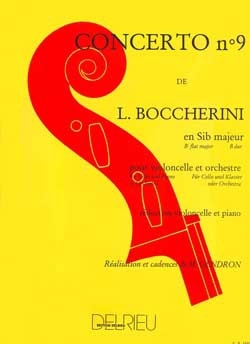 Concerto si bemol majeur op.9 pour violoncelle et piano