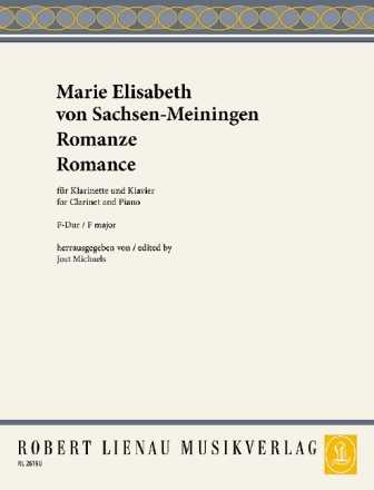Romanze f�r Klarinette und Klavier