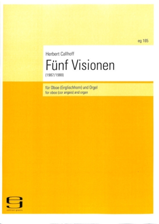 5 VISIONEN FUER OBOE (ENGLISCH- HORN UND ORGEL (1987/88)