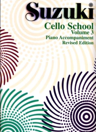 Suzuki Cello School vol.3 piano accompaniments