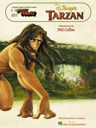 Disney's Tarzan: for organs, pianos and keyboards easy to play (big note melody edition)