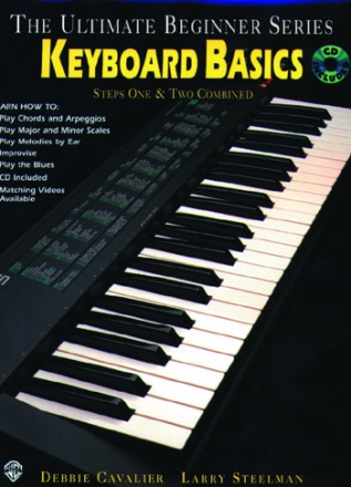 KEYBOARD BASICS STEPS 1 AND 2 COMBINED (+CD) STEELMAN, LARRY, KOAUTOR