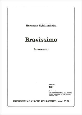 bravissimo intermezzo fuer handharmonika (mit 2. stimme)