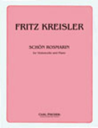 Sch�n Rosmarin for cello and piano