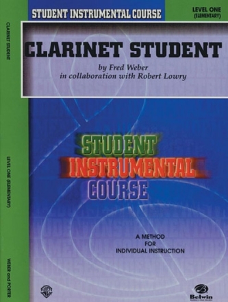 Clarinet Student Level 1 Method for individual instruction