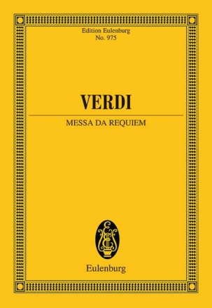 Requiem f�r Soli, gem Chor und Orchester Studienpartitur (Neuausgabe 2010)