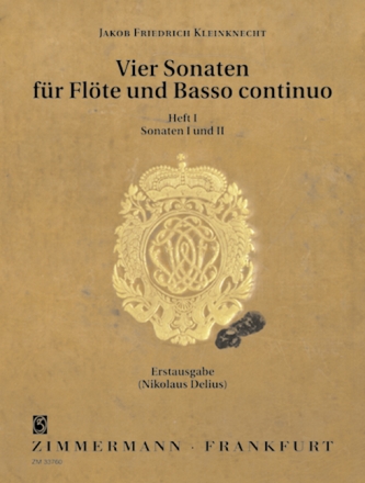 4 Sonaten Band 1 (Nr.1-2) f�r Fl�te und Bc