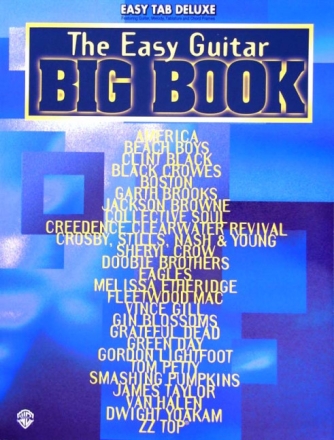 The easy Guitar big Book Songbook guitar / tab / vocal