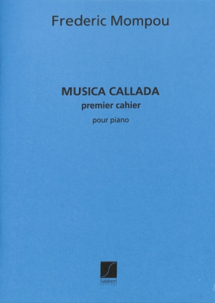 Musica callada vol.1 pour piano